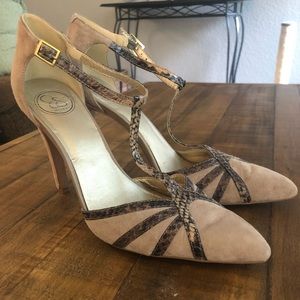 Jessica Simpson T-Strap Heels
